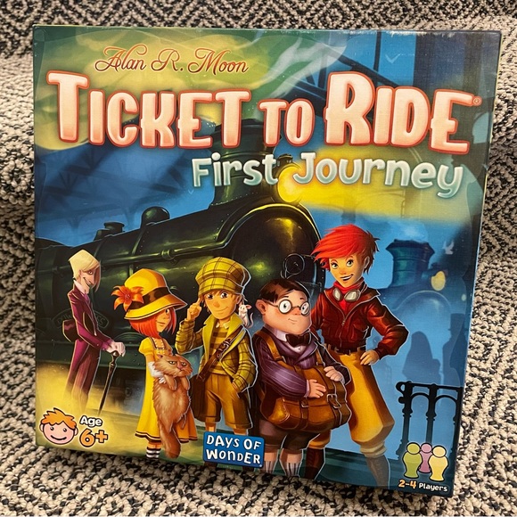 🎉 NIB! 🎉 “Ticket To Ride” Board Game - Picture 1 of 3